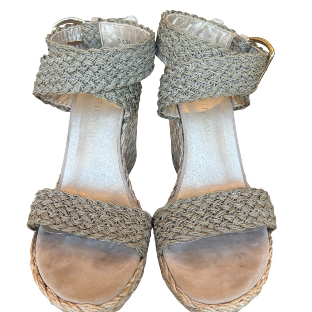 Authentic Stuart Weitzman Alex Espadrilles Sandal… - image 2